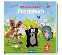 Trötsch Der kleine Maulwurf Puzzlebuch mit 4 Puzzle Maulwurf: Beschäftigungsbuch Entdeckerbuch Puzzlebuch