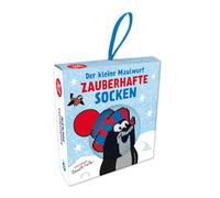 TRÖTSCH - Der kleine Maulwurf Zauberhafte Socken Winter Größe 30 bis 35