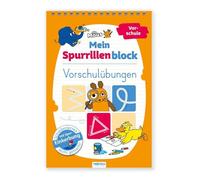 TRÖTSCH - Die Maus Mein Spurrillenblock Vorschulübungen Übungsbuch: Übungsbuch Beschäftigungsbuch Lernbuch