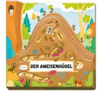 TRÖTSCH - Fensterbuch "Der Ameisenhügel" | Fensterbuch mit Gucklöchern für spannende Einblicke in die Welt der Ameisen. Kinderbuch mit lehrreichen Texten über ihr Leben und Arbeiten | Ab 3 Jahren