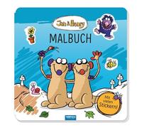 Trötsch Jan und Henry Malbuch mit Stickern: Malbuch Beschäftigungsbuch Ausmalbuch Stickerbuch (Jan & Henry)