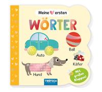 TRÖTSCH - Klappenbuch Meine ersten Wörter: Beschäftigungsbuch Spielbuch Vorlesebuch
