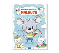 TRÖTSCH - Malbuch Mein kunterbuntes Ausmalbuch| Ab 3 Jahren: Malbuch Beschäftigungsbuch Ausmalbuch