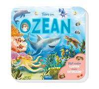 TRÖTSCH - Pappenbuch mit Klappen Mein erstes Klappenbuch Tiere im Ozean: Beschäftigungsbuch Spielbuch Vorlesebuch