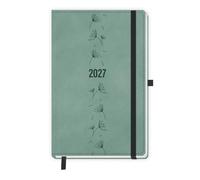 TRÖTSCH - Taschenkalender A6 Soft Touch Premium Aquamarin 2027: Terminkalender