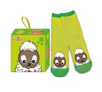 TRÖTSCH - Unser Sandmännchen Pittiplatsch Kindersocken Größe 23 bis 26: Lustige Socken Geburtstagsgeschenk