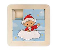 TRÖTSCH - Unser Sandmännchen Schiebepuzzle aus Holz: Puzzle Spiel Schiebespiel Gedulsspiel