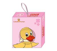 TRÖTSCH - Unser Sandmännchen Schnatterinchen Kindersocken Größe 23 bis 26: Lustige Socken Geburtstagsgeschenk
