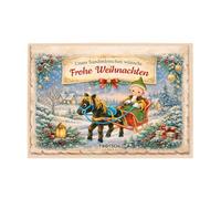 TRÖTSCH - Unser Sandmännchen Weihnachtskarte Nostalgie: Grußkarte mit Umschlag zum Verschicken