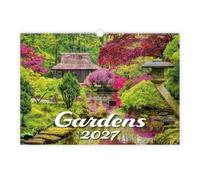 TRÖTSCH -Wandkalender Gardens 2027: Wandkalender