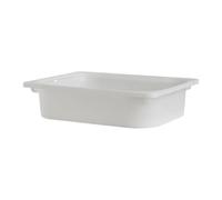 Trofast - Caja de almacenamiento para niños (42 - 30 - 10 cm), color blanco