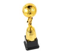 Trofeo de Fútbol de Plástico Dorado Balón, Diseño Creativo para Niños