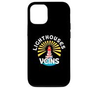 Trofeo de golf de disco para mujer Lighthouses Do Not Have Veins Carcasa para iPhone 12/12 Pro