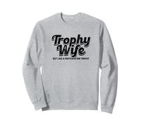 Trofeo Mujer but Like a Participation Trofeo Trofeo - diseño Divertido Sudadera