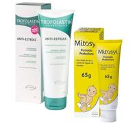 Trofolastin Crema Antiestrías 250 ml + Mitosyl Crema Protectora Pañal Bebé 65 gr