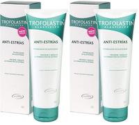 Trofolastin, Crema Antiestrías Reafirmante, Hidratación y Prevención de Estrías, Con Centella Asiática, Piel Flexible y Elástica, 250ml (Paquete de 2)