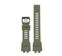 TROGPYXG Accesorios de correa de reloj compatibles con Casio GBA-800/GBD-800/GMA-B800/GB serie 800 gba-800 resistente al agua for exteriores resina a prueba de golpes(Army green)