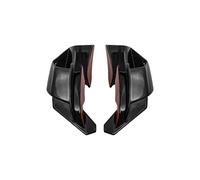 TROGPYXG Alerón aerodinámico de Aleta Fija Lateral Compatible con Aprilia RS660, alerón de carenado Delantero, Accesorios(Glossy Black)