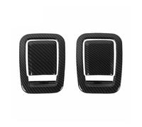 TROGPYXG Compatible con Camaro 2010 2011 2012 2013 2014 2015, Cubierta Decorativa for manija Trasera de Asiento de Coche, Accesorios Interiores(Carbon Fiber Grain)