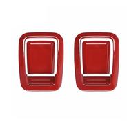 TROGPYXG Compatible con Camaro 2010 2011 2012 2013 2014 2015, Cubierta Decorativa for manija Trasera de Asiento de Coche, Accesorios Interiores(Red)