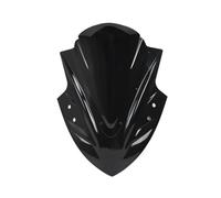 TROGPYXG Compatible con Parabrisas de Motocicleta Kawasaki Ninja 400 Ninja 300 EX400 2018-2025, Parabrisas Ninja400 Ninja250 Ninja300(Bright Black Black)