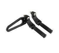 TROGPYXG Compatible con reposapiés Traseros de Motocicleta BMW R18, Kit de Montaje de estriberas de Pedal for Pasajero, Color Negro, 2020(Style-E)