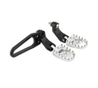 TROGPYXG Compatible con reposapiés Traseros de Motocicleta BMW R18, Kit de Montaje de estriberas de Pedal for Pasajero, Color Negro, 2020(Style-I)