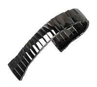 TROGPYXG Correa de reloj de cerámica Compatible con la serie Rado, pulsera de cerámica negra, accesorios for reloj for hombres y mujeres de 17mm, 29mm y 26mm(17mm)