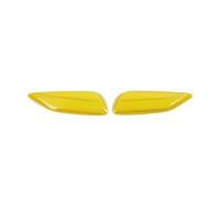 TROGPYXG Cubierta Decorativa for Panel Interior de Puerta de Coche, Compatible con Camaro 2016, 2017, 2018, 2019, 2020, 2021 y 2022 en adelante, Accesorios Interiores(Yellow)