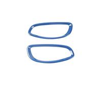 TROGPYXG Interruptor de botón de Ajuste de Asiento de Coche Sansour, Cubiertas Decorativas for manijas, molduras de diseño Interior, Compatible con Camaro 2017+(Blue)