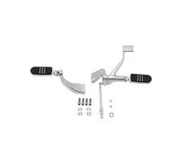 TROGPYXG Kit de Controles Medios de Motocicleta Palanca de pie Compatible con Harley Sportster 883 1200 48 72 2014-2023(Chrome)