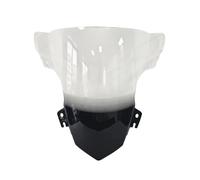 TROGPYXG Parabrisas con Deflector de Viento Transparente Ahumado Negro Compatible con S1000RR (2015/2018). Visera acrílica for Motocicleta.(Clear)