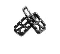 TROGPYXG Pedal de Motocicleta Compatible con SURRON Ultra Bee, Clavijas de Pedales modificadas Personalizadas for Accesorios SurRon, Bicicletas eléctricas y Motocicletas(Black-Silver)