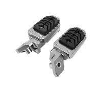 TROGPYXG Reposapiés Compatible con BMW R1200GS GS1200 R1250GS LC ADV 13-24 F750GS F850GS S1000XR 15-19 Pedales de reposapiés for Motocicleta(Silver)