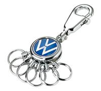 TROIKA Design Werkstatt - Llavero con mosquetón (90 x 25 x 9 mm), diseño de Volkswagen, color azul