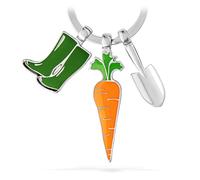 Troika Garden Love Llavero 8 Centimeters Multicolor (Grün-Orange)