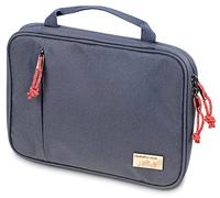 TROIKA Go Urban Tech Pouch BGO34/DB - Bolsa para Cables (Material Reciclado, 27,5 x 20,5 x 3 cm), Color Azul Oscuro, Azul Oscuro, 27,5cm, Moderno