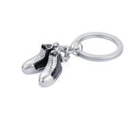 TROIKA Key Chain with 2 Charms Casual Shoes CHUCKS - CHUCKS - Enamel Cast Metal
