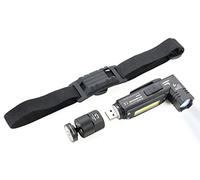 TROIKA Linterna de bolsillo con batería, luz de torcedura ECO a prueba de salpicaduras, 150 lúmenes, TOR55/BK