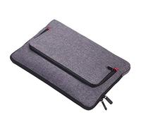 TROIKA MON CARRY IPC70/GY - Funda tipo cartera con cremallera para iPad Pro - 1 compartimento para documentos, archivos, ordenador portátil y tablet (hasta 13") - Bolsillo elástico para accesorios - Asa de transporte - Original Troika