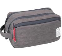 Troika Neceser Business WASHBAG 2 con compartimento principal y amplia apertura para facilitar la extracción, dos cremalleras, imán adicional para cerrar, 2 compartimentos de malla, 3 bandas elásticas