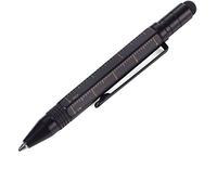 TROIKA (pequeño), de aluminio, lacado en dorado mate y negro, PIP25/BG, tamaño de cerilla