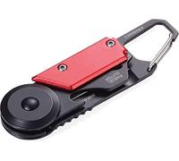 Troika Unisex - Adulto Egon Mini Herramienta Rojo/Negro, 86 x 25 x 10 mm