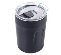 Troika Unisex - Adultos Espresso Doppio Termo, Negro, 1 unidad (1 unidad)