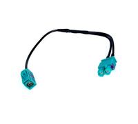 TROIOIUM Adaptador de Antena de Radio Fakra Doble 2 a 1 Compatible con 510 310 315 210 a RCD330