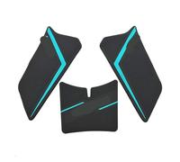 TROIOIUM Almohadillas Protectoras de Goma Antideslizantes for depósito de Combustible de Motocicleta 450MT 450 MT MT450 2024(Set Blue)