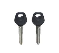 TROIOIUM Llave ciega for Motocicleta, Repuesto de Llaves magnéticas sin Cortar for GZ150 GZ150-A GN125-C GN125-F GN 125 EN125, Accesorios for Motocicleta(2 PCS Set)