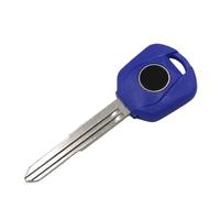TROIOIUM Llaves de Repuesto for Motocicleta Nuevas sin Cortar, Llave de embrión for VTR1000, CBR600, F2, F3, F4, F4i, F5, CBR1100XX, VT250, JADE250, CBF600(E-Blue)
