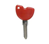 TROIOIUM Reemplazo de Llaves sin Cortar for Motocicleta, for 3VTE Fly 125 200 250 300 GTV LXV150 GTV250 GTS GTS250 GTS300, Llave en Blanco(Red)