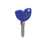 TROIOIUM Reemplazo de Llaves sin Cortar for Motocicleta, for 3VTE Fly 125 200 250 300 GTV LXV150 GTV250 GTS GTS250 GTS300, Llave en Blanco(Blue)